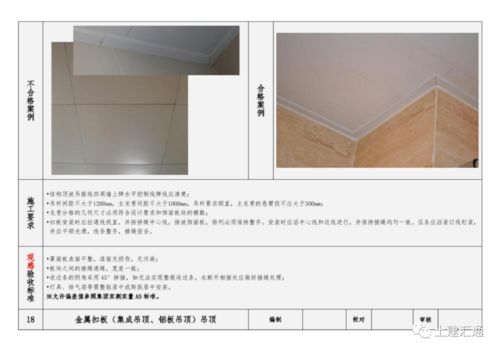 裝修工程觀感質(zhì)量檢查標準指引與施工說明